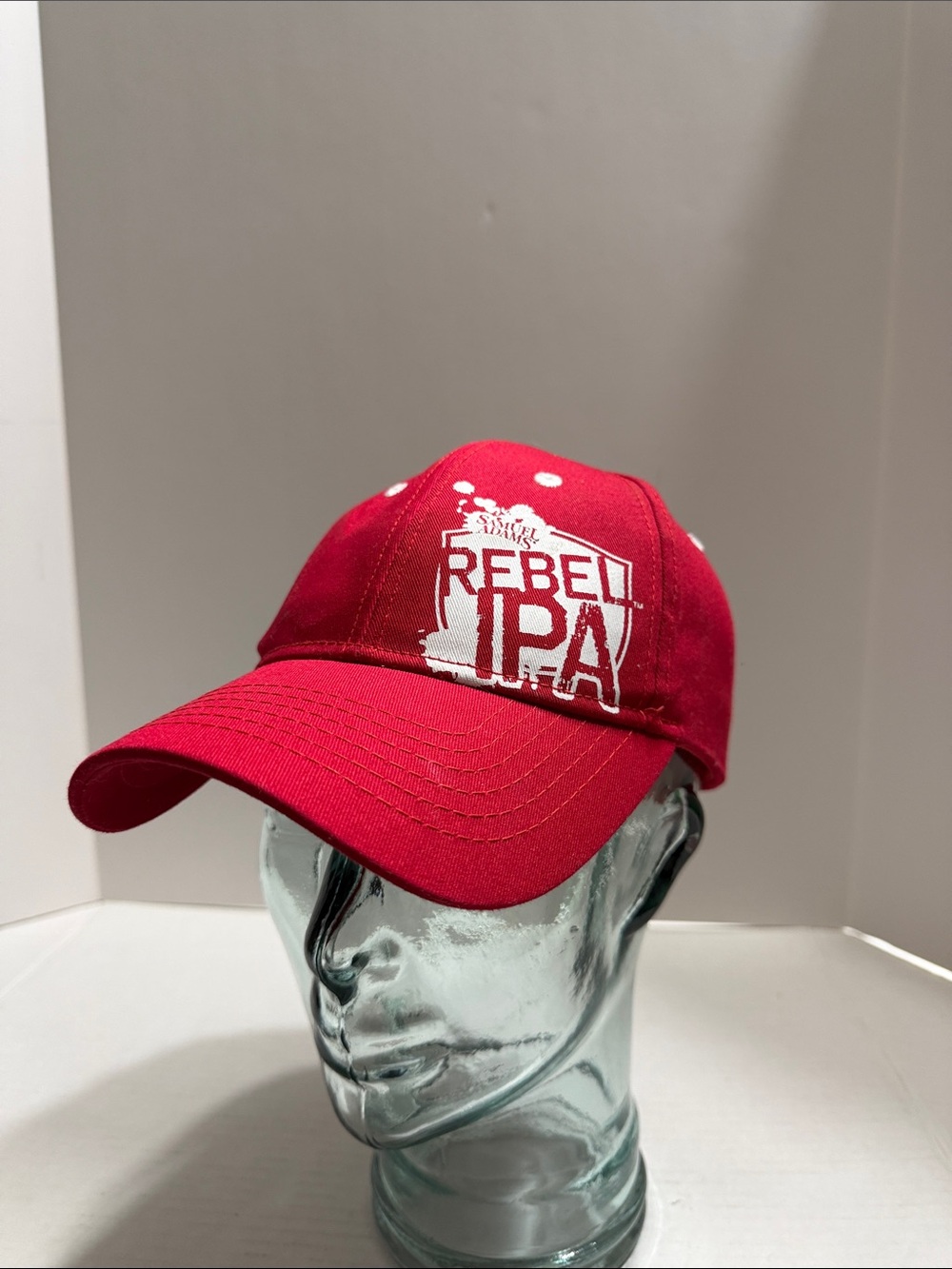Samuel Adams Rebel IPA Red Baseball Snapback Cap